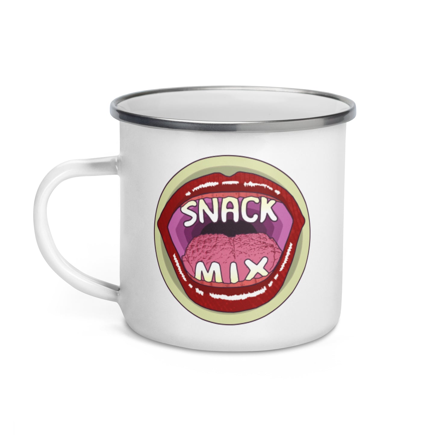 Mouth Logo Camping Mug