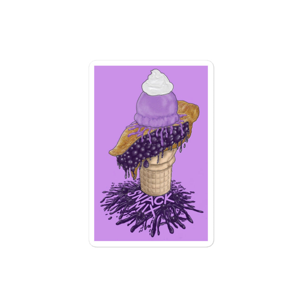 Blueberry Pie-Scream Sticker