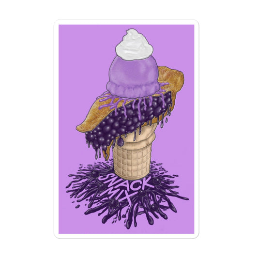 Blueberry Pie-Scream Sticker